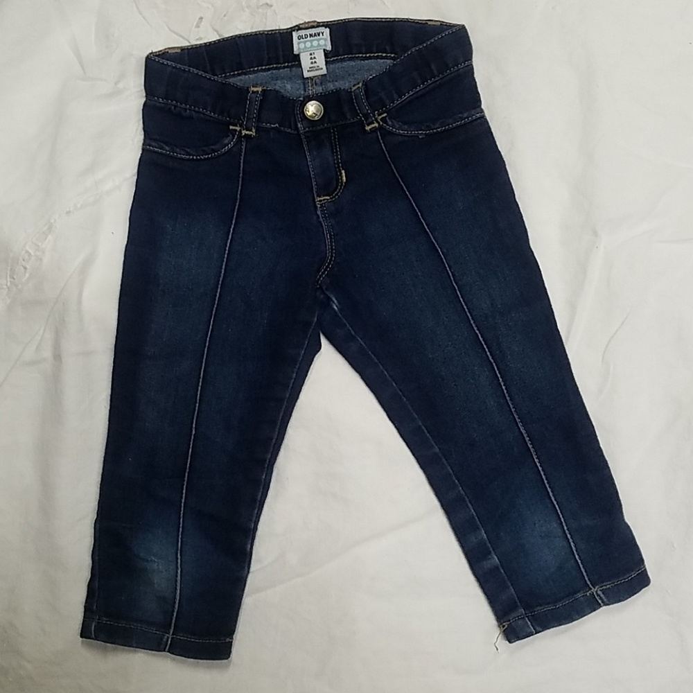 *LIKE NEW* Girls Old Navy Blue Jean Capries
